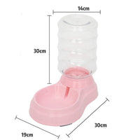 HKM-895251 Automatic 1.8L Pet Water Feeder and Double Bowl for Dogs and Cats, Eco-Friendly Design