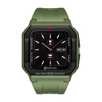 HKM-895251 Retro Smart Watch with Heart Rate Monitor and Blood Pressure Tracking - Multi-Language Support, Touch Screen, Customizable Dial