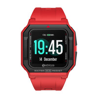 HKM-895251 Retro Smart Watch with Heart Rate Monitor and Blood Pressure Tracking - Multi-Language Support, Touch Screen, Customizable Dial