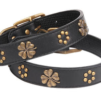 HKM-895443 Vintage bronze metal buckle pet collar