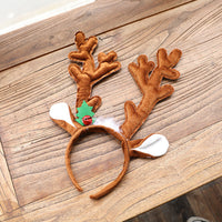 HKM-895507 Christmas Big Deer Antler Headband for Festivals and Celebrations