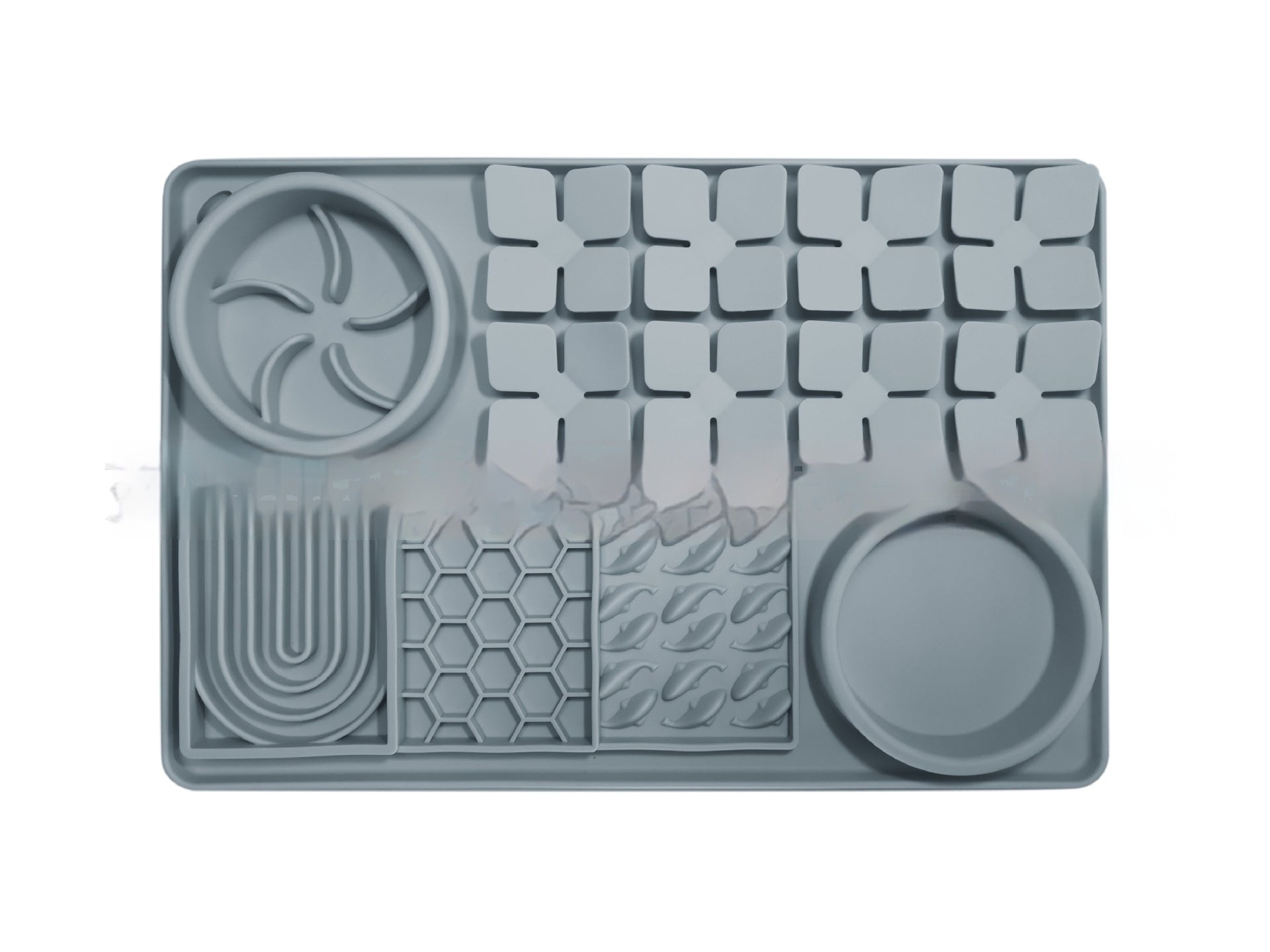 HKM-895507 Pet Tableware Slow Food Suction Cup Slow Food Mat Dog Licking Mat