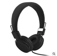 HKM-895635 Folding Wheat Color Headphone with Wire Control and Comfortable Head-Mount Design