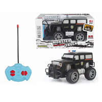 HKM-895699 1/16 Scale Remote Control 4WD Monster Truck for Kids Age 5 to 7, Plastic Construction, Fun Outdoor Vehicle