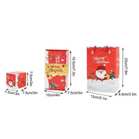 HKM-895699 Creative Birthday Surprise Box Set - Santa Snowman Design in Multiple Sizes