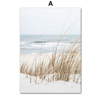 HKM-895891 Dandelion and Dolphin Canvas Wall Art – Vertical Landscape Print for Beach Decor