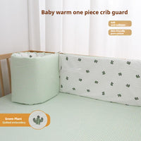 HKM-895891 One-Piece Baby Anti-Collision Bed with Cute Animal Designs - 28cm Height
