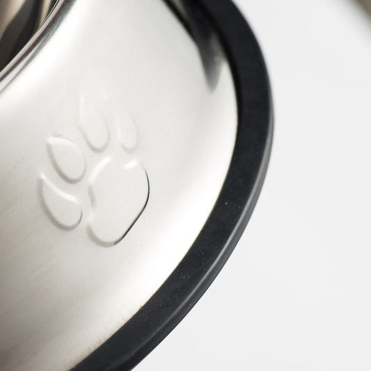 HKM-896403 Automatic Stainless Steel Dog Bowl Set with Precise Portion Control