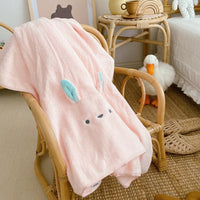 HKM-896467 Children's Cartoon Microfiber Bath Towel - Superfine Fiber, Fast Drying, 70x140cm in Various Cute Designs