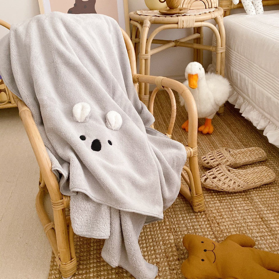 HKM-896467 Children's Cartoon Microfiber Bath Towel - Superfine Fiber, Fast Drying, 70x140cm in Various Cute Designs