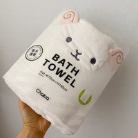 HKM-896467 Children's Cartoon Microfiber Bath Towel - Superfine Fiber, Fast Drying, 70x140cm in Various Cute Designs