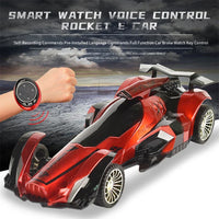 HKM-896467 Smart Voice Control Rocket Car - Remote Control High-Speed Drift Vehicle for Ages 5 and Up