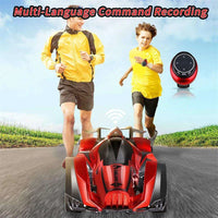 HKM-896467 Smart Voice Control Rocket Car - Remote Control High-Speed Drift Vehicle for Ages 5 and Up