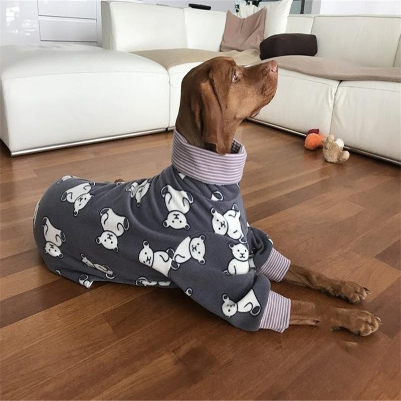 HKM-896659 Cozy High Collar Soft Polyester Dog Apparel for All Breeds
