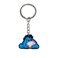 HKM-896723 Cute Soft PVC 3D Cartoon Keychain for Keys - Customizable Design, Multiple Colors Available