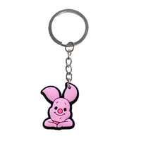 HKM-896723 Cute Soft PVC 3D Cartoon Keychain for Keys - Customizable Design, Multiple Colors Available