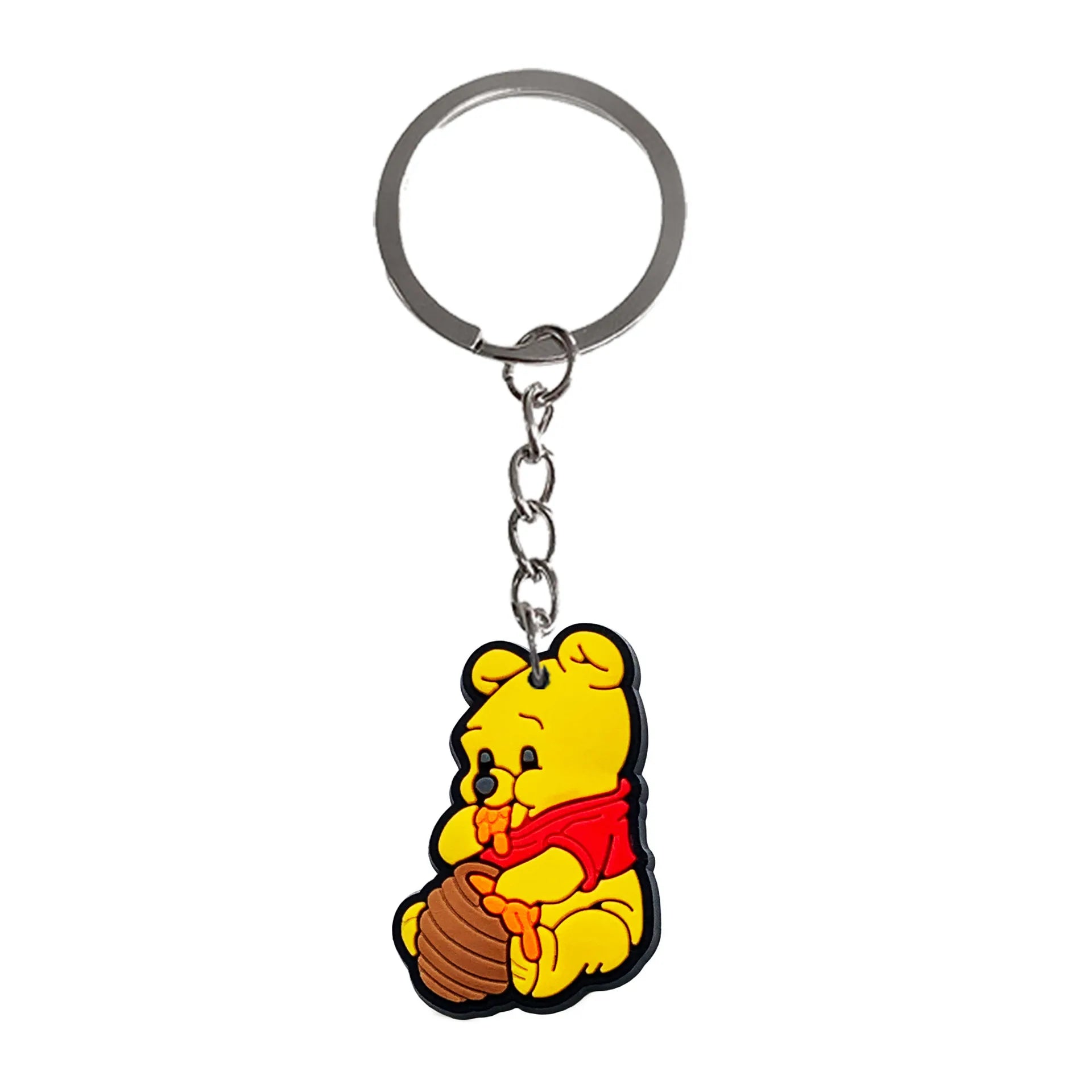 HKM-896723 Cute Soft PVC 3D Cartoon Keychain for Keys - Customizable Design, Multiple Colors Available