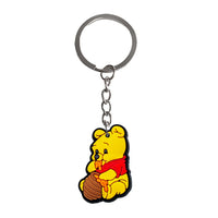 HKM-896723 Cute Soft PVC 3D Cartoon Keychain for Keys - Customizable Design, Multiple Colors Available