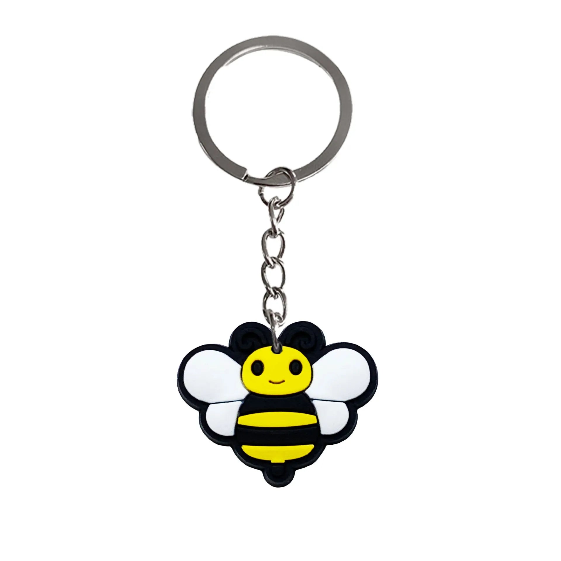 HKM-896723 Cute Soft PVC 3D Cartoon Keychain for Keys - Customizable Design, Multiple Colors Available