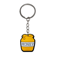 HKM-896723 Cute Soft PVC 3D Cartoon Keychain for Keys - Customizable Design, Multiple Colors Available