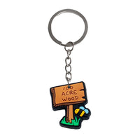 HKM-896723 Cute Soft PVC 3D Cartoon Keychain for Keys - Customizable Design, Multiple Colors Available