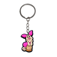 HKM-896723 Cute Soft PVC 3D Cartoon Keychain for Keys - Customizable Design, Multiple Colors Available
