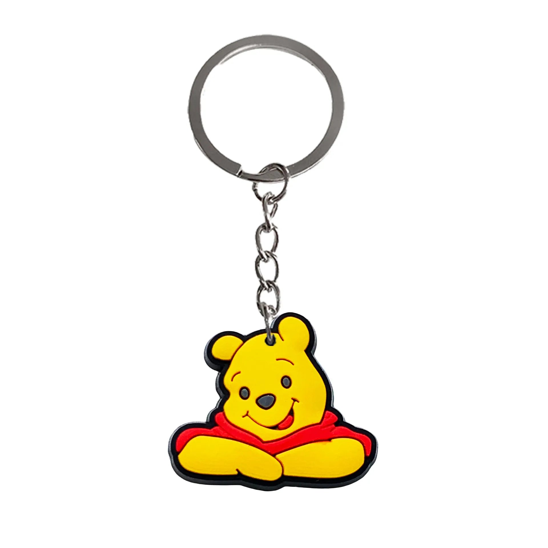 HKM-896723 Cute Soft PVC 3D Cartoon Keychain for Keys - Customizable Design, Multiple Colors Available