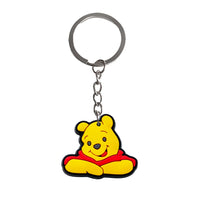 HKM-896723 Cute Soft PVC 3D Cartoon Keychain for Keys - Customizable Design, Multiple Colors Available