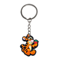 HKM-896723 Cute Soft PVC 3D Cartoon Keychain for Keys - Customizable Design, Multiple Colors Available
