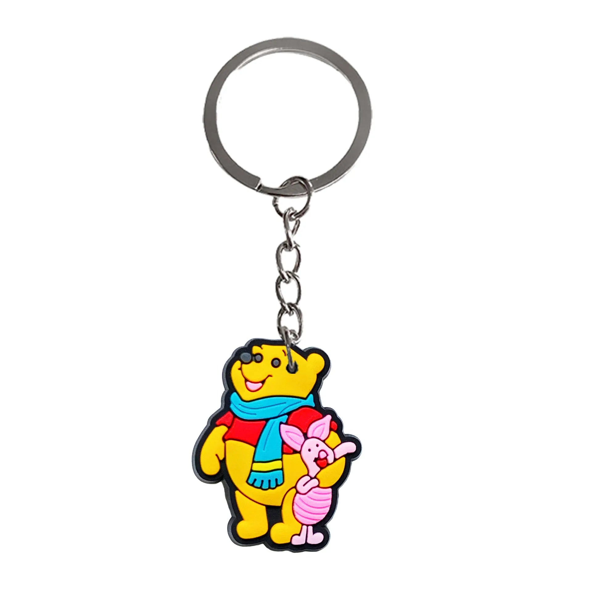 HKM-896723 Cute Soft PVC 3D Cartoon Keychain for Keys - Customizable Design, Multiple Colors Available