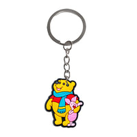 HKM-896723 Cute Soft PVC 3D Cartoon Keychain for Keys - Customizable Design, Multiple Colors Available