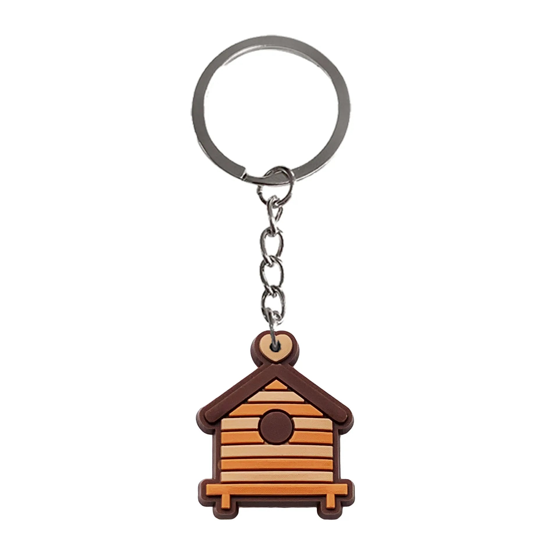 HKM-896723 Cute Soft PVC 3D Cartoon Keychain for Keys - Customizable Design, Multiple Colors Available