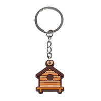 HKM-896723 Cute Soft PVC 3D Cartoon Keychain for Keys - Customizable Design, Multiple Colors Available