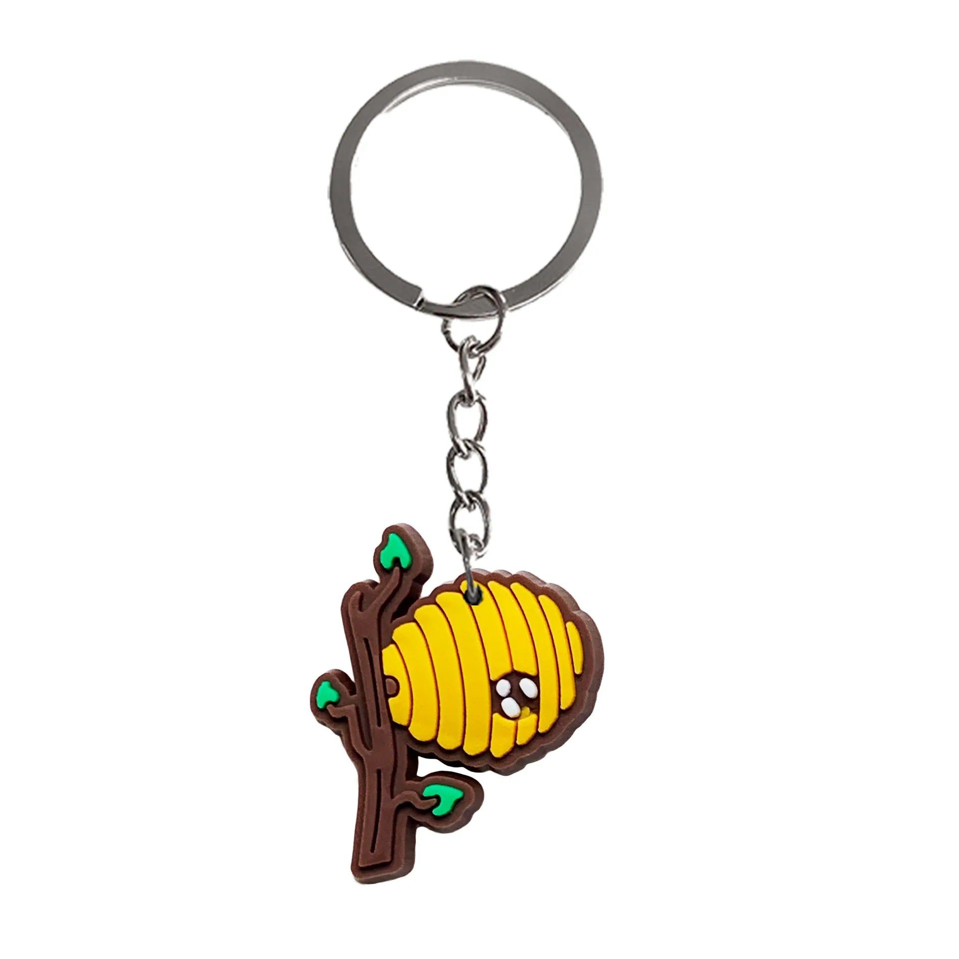 HKM-896723 Cute Soft PVC 3D Cartoon Keychain for Keys - Customizable Design, Multiple Colors Available
