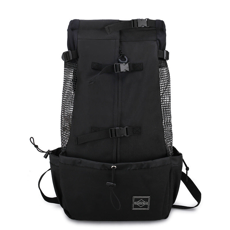 HKM-896723 Portable Pet Dog Carrier Backpack for Travel - Multi-Color Options Available