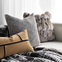 HKM-896851 Cozy Modern Polyester Fiber Bed Blanket and Sofa Cover - 140x240cm