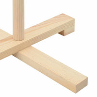 HKM-896851 Natural Wood Christmas Tree with Stand - 125 cm Height