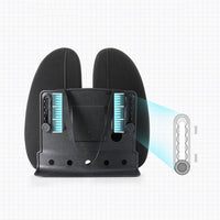 HKM-897171 Ergonomic Waist Cushion with Memory Foam Filling and Polyester Cover, 40x40x14cm