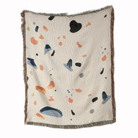 HKM-897363 Starry Sky Polyester Cotton Sofa Towel Cover Blanket for Modern Decor & Camping