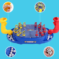 HKM-897619 Children's Pinball Shooting Game - Educational Tabletop Activity for Ages 2 to 4, Compact Design