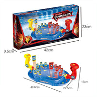 HKM-897619 Children's Pinball Shooting Game - Educational Tabletop Activity for Ages 2 to 4, Compact Design