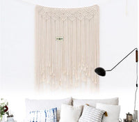 HKM-897747 Hand-Woven Nordic Bohemian Tapestry - Cotton, 120cm x 150cm, Festive Pattern