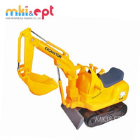 HKM-898003 Manual Ride-On Toy Car for Kids Ages 2-7, ABS Plastic Construction, Color Box Packaging
