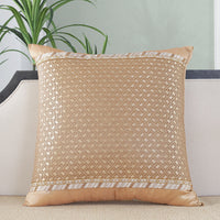 HKM-898003 Summer Ice Rattan Double-Sided Cushion Cover with Plant Flower Design