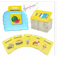 HKM-898195 Educational Flash Cards Learning Machine with 224 Double-Sided Words for Preschool Kids