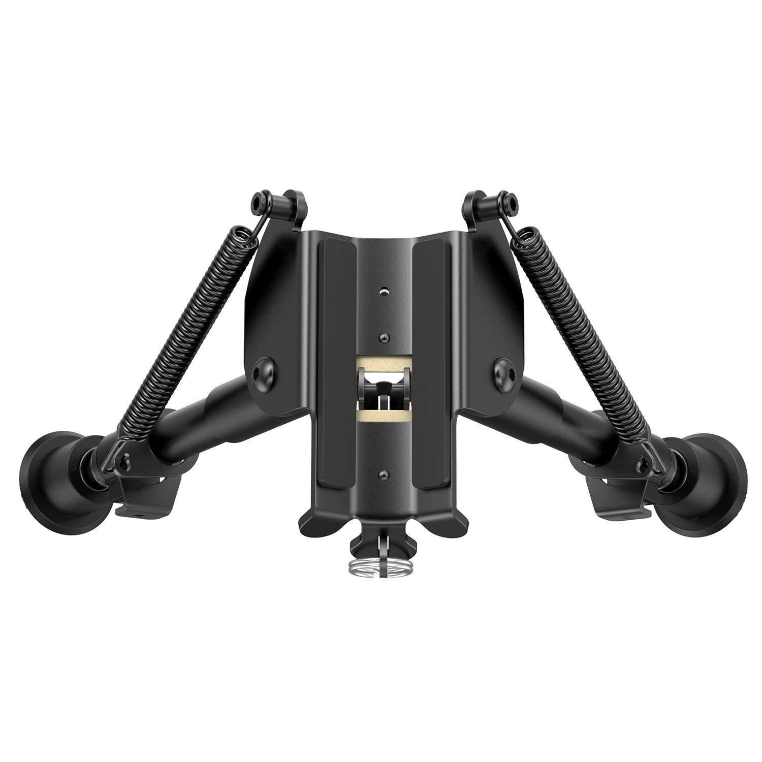 HKM-898259 Metal Telescopic Folding Tripod for 6-9 Inch Cameras with 20mm Adapter