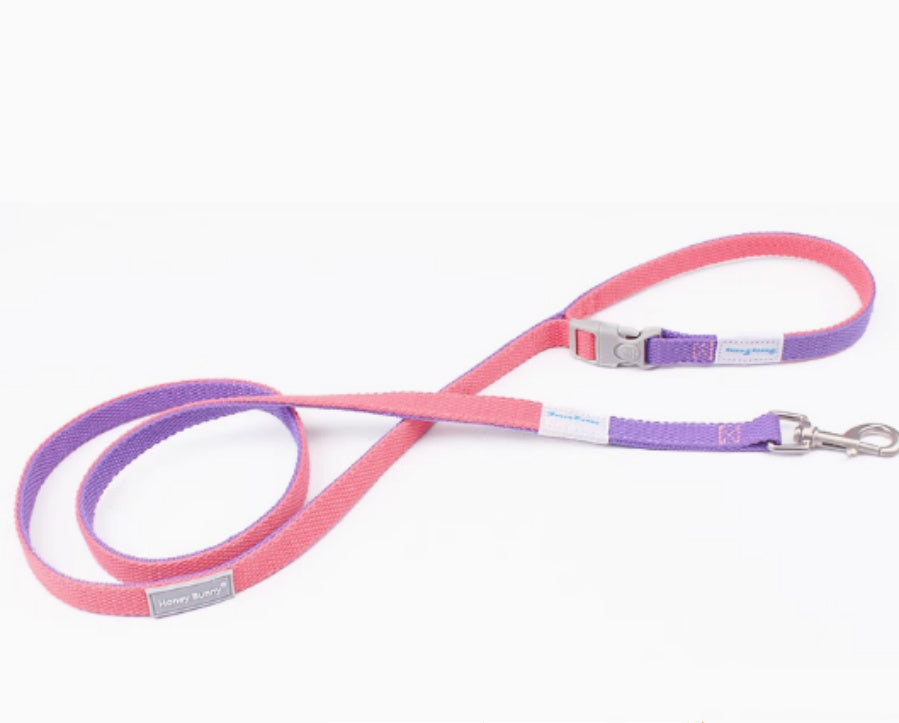 HKM-898387 Colorful Vest-style Chest-back Traction Leash for Dogs with Adjustable Drawstring