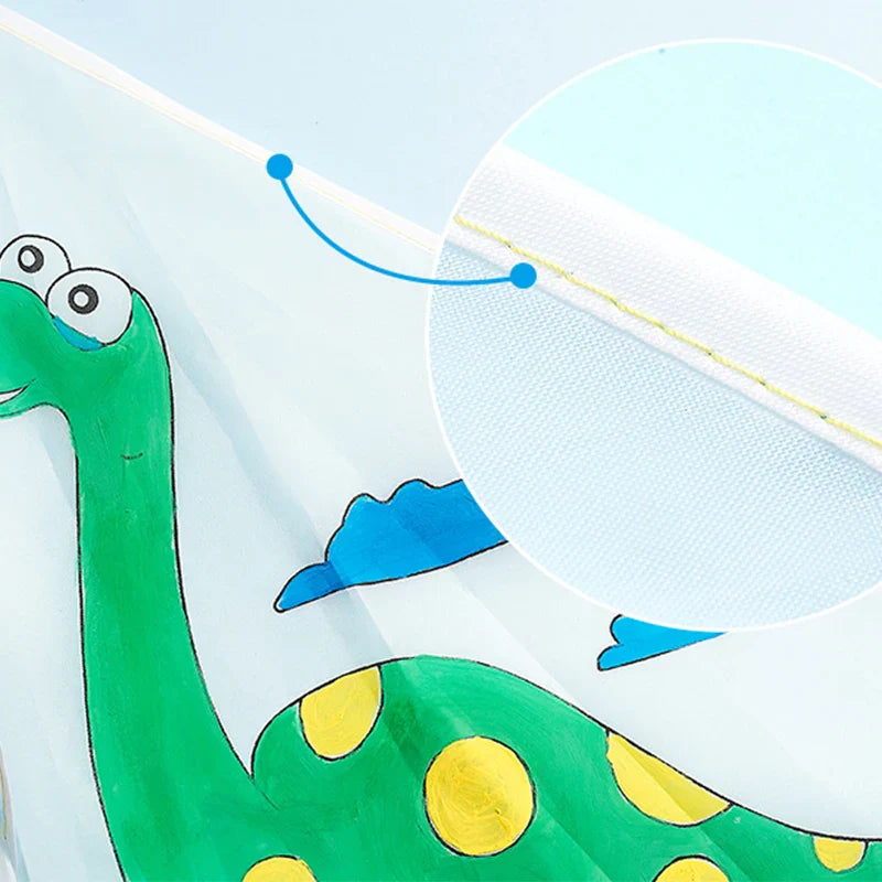 HKM-898451 Customizable Delta Shape Hand Painted Doodle Kites for Kids - DIY Flying Toys