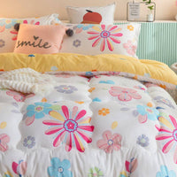 HKM-898515 Thickened Cotton Velvet Quilt for Winter - 135cm x 200cm