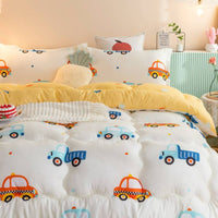 HKM-898515 Thickened Cotton Velvet Quilt for Winter - 135cm x 200cm